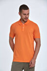 Walker Polo Erkek Tişört Turuncu