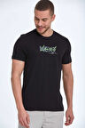 Fair Baskılı Erkek Tişört Siyah