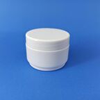 10 Adet Beyaz Renk mini 25 Ml Boş Pomat-krem-kozmetik-hobi-saklama Kutusu Plastik Krem Kavanozu