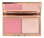  Charlotte Tilbury Hollywood Blush & Glow Glide - Yüz paleti Light/Medium