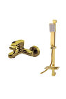 Domino Altın Banyo Bataryası,Altın Sürgülü Üst 971518-431600