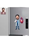 Kalp Cerrrahı Tasarımlı Buzdolabı Magneti