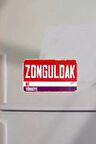 Zonguldak Şehir Temalı Buzdolabı Magneti