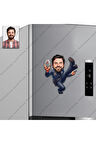 Polis Tasarımlı Buzdolabı Magneti/Resim Gönder Magnet Olsun