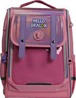 Hello Dragon Okul Çantası Model 1 Pink