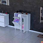 Modilayn YENİCE 70x97x32,5 cm 3 raflı ve 3 sepetli dolap ile çamaşırlarınız artık daha düzenli.