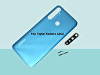 Tkgz - Oppo Realme 5İ FULL KASA Arka Kapak Batarya Kapağı - MAVİ