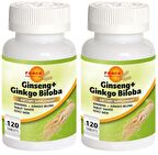 Ginseng Ginkgo Biloba 2x120 Tablet