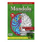 Maxi Mandala Çizgilerle Boyama Terapisi 2