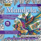Maxi Mandala Desenlerle Boyama Terapisi 14