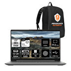 Lenovo IdeaPad 3 17IAU7 i5-1235U 12GB 512GB SSD 17.3" FHD W11H Taşınabilir Bilgisayar & PER4 Çanta