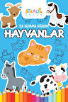 Ilk Boyama Kitabım - Hayvanlar (BÜYÜK RESİMLİ BOYAMA KİTABI)