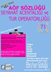 AÖF İİBF Ebrunun Sözlüğü-Seyahat Acentalığı ve Tur Operatörlüğü E Sözlük