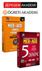 PEGEM AKADEMİ 2025 MEB-AGS Soru Bankası Tamamı Çözümlü Türkiye Coğrafyası + 2025 MEB-AGS Tamamı Çözü