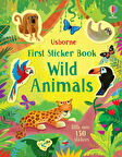 USB - First Sticker Book Wild Animals