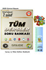 Tonguç 7. Sınıf Fijital Tüm Dersler Soru Bankası 2025(Tırtıl Ayraç-MİNİ)