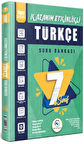 Av Yayınları 7. Sınıf Türkçe Kazanım Etkinlikli Soru Bankası
