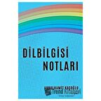 Dilbilgisi Notları