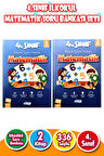 4.Sınıf İlkokul Matematik Soru Bankası Seti - 2 Kitap - 336 Sayfa