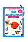 Çizgi Alıştırmaları - Sebzeler (4 Yaş)