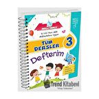 3. Sınıf Akıllı Damla Tüm Dersler Defterim / Damla Yayınevi   Bayilik / Abdullah