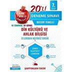 7. Sınıf Mavi Din Kültürü 20 Deneme Sınavı
