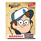 Maskeli Boyama Kitabım Dipper - Esrarengiz Kasaba