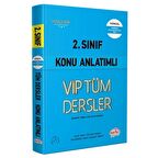 2. Sınıf VIP Tüm Dersler Konu Anlatımlı Mavi Kitap