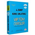 4. Sınıf VIP Tüm Dersler Konu Anlatımlı Mavi Kitap