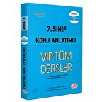 7. Sınıf VIP Tüm Dersler Konu Anlatımlı Mavi Kitap