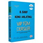 8. Sınıf VIP Tüm Dersler Konu Anlatımlı Mavi Kitap