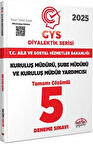 T.C. Aile Ve Sosyal Hizmetler Bakanlığı 2025 GYS Müdür Ve Müdür Yardımcısı Diyalektik Serisi Tamamı Çözümlü 5 Deneme Sınavı