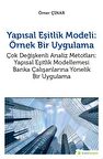 Yapısal Eşitlik Modeli: Örnek Bir Uygulama