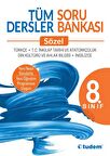 Tudem 8.Sınıf Tüm Dersler Sözel Soru Bankası
