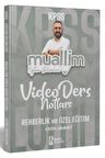 KPSS Eğitim Bilimleri Muallim Rehberlik ve Özel Eğitim Video Ders Notları