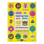 İlk Kelimelerle Yaşantımız - Yapıştır-Boya-Öğren