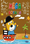 Mega Boyama-Kahverengi Kitap