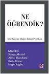 Ne Öğrendik?