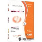 2. ve 4. Sınıf Ortak 3. ve 7. Yarıyıl Türk Dili 1 Konu Anlatımlı Soru Bankası