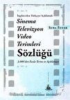 Sinema Televizyon Video Terimleri Sözlüğü