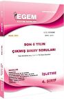 4. Sınıf İşletme Çıkmış Sınav Soruları (2012-2018) Güz Dönemi (801)