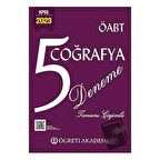 2024 KPSS ÖABT Coğrafya Tamamı Çözümlü 5 Deneme / Öğreti Akademi / Kolektif
