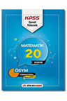2022 KPSS Genel Yetenek Matematik Tamamı Çözümlü 20 Deneme