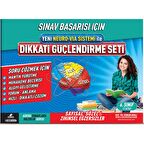 Sınav Başarısı İçin Yeni Neuro-Via Sistemi İle Dikkati Güçlendirme Seti 6. Sınıf (3 Kitap Takım)