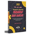 2022 TYT - AYT - ALES Paragraf Soru Bankası