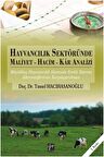 Hayvancılık Sektöründe Maliyet - Hacim - Kar Analizi