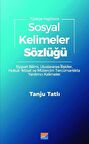 Sosyal Kelimeler Sözlüğü - Türkçe İngilizce