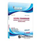 1. Sınıf Adalet Soru Bankası Çıkmış Sorular Formatında Hazırlanmış (1. Yarıyıl) (507-1)