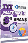 TYT Matematik 8 li Branş Denemesi YarıÇap Yayınları