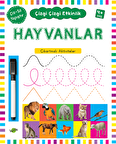 Hayvanlar 4 Yaş ve Üstü - Çizgi Çizgi Etkinlik